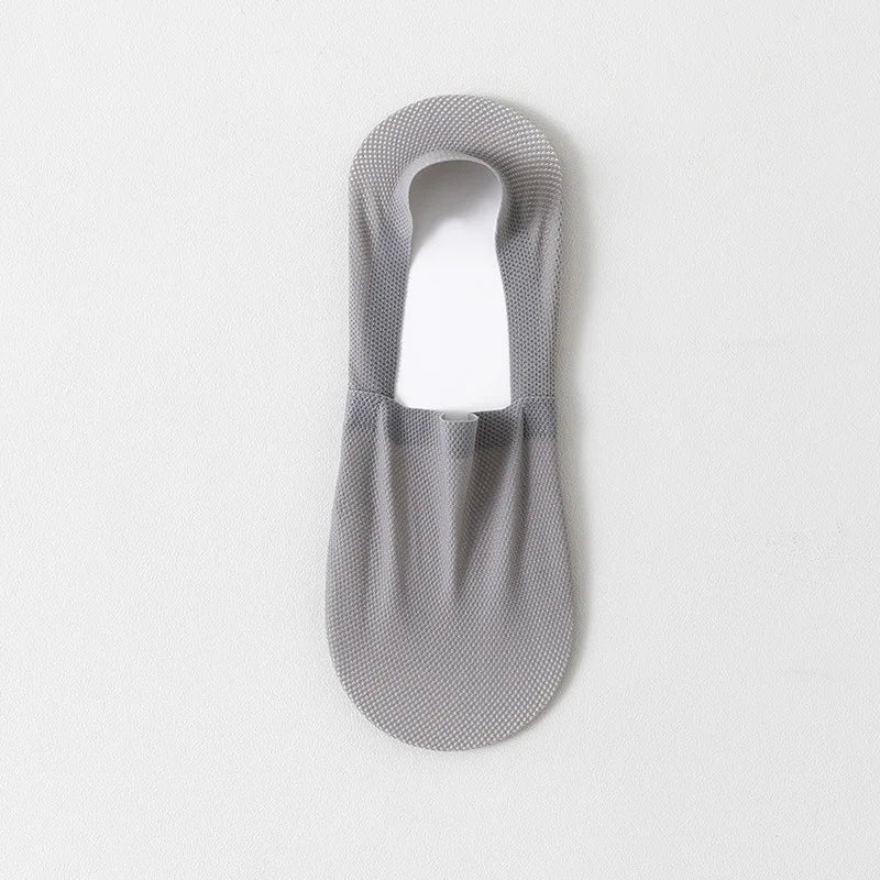 Lightweight Socks With Silicone Non Slip Grip For Sneakers And Loafers