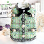 Winter Cotton Dog Dress Princess Style Soft Fit For Puppies