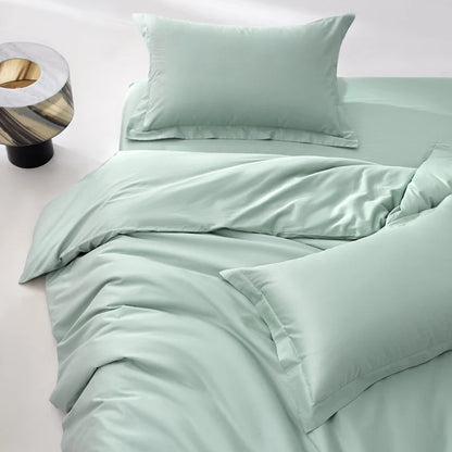 Soft Cotton Bedding Set with 800 Thread Count Duvet Cover and Sheets