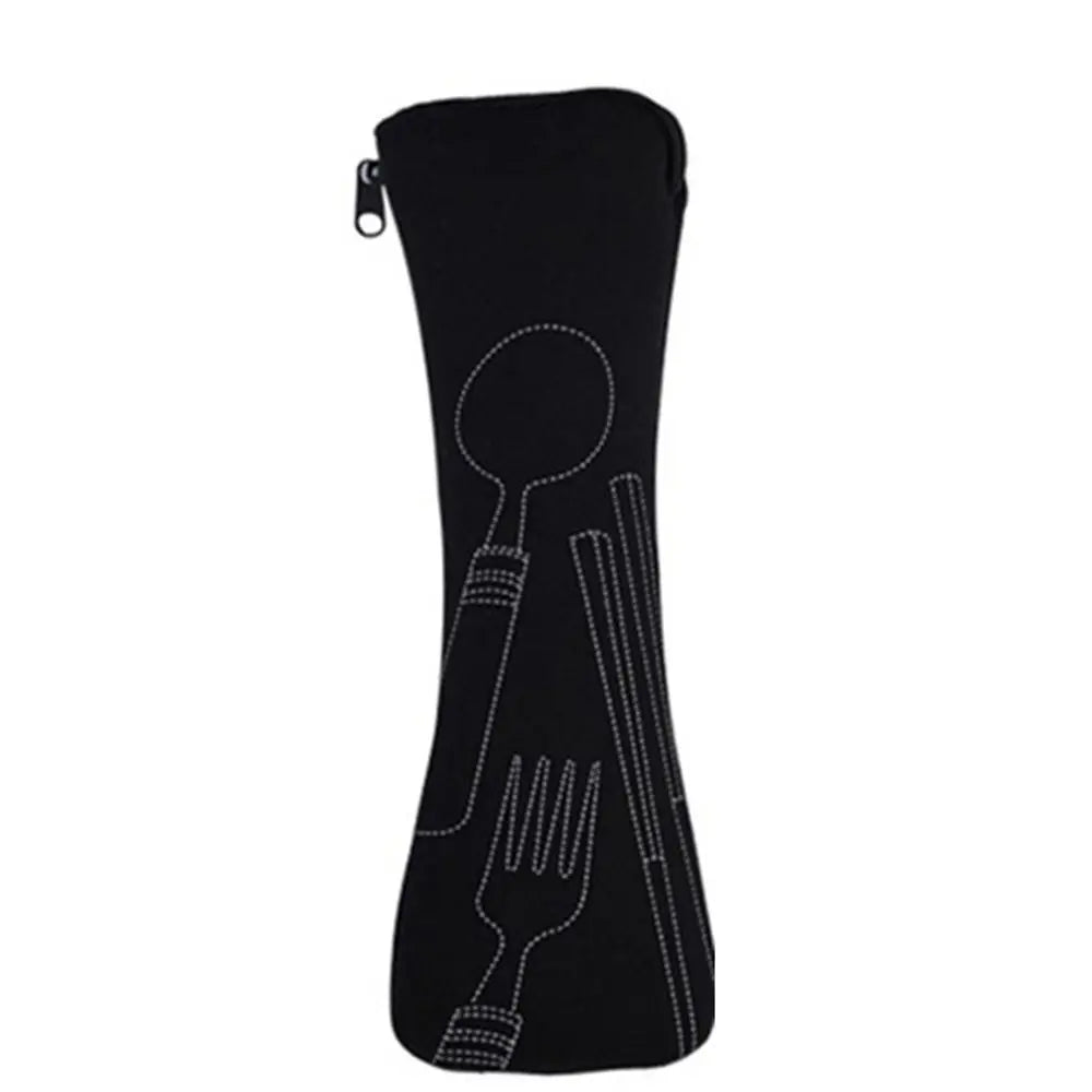 Travel Packaging Tableware Bag Picnic Portable Tableware Case Without Dinnerware Cutlery Bags Picnic Fork Spoon Storage Box