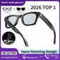 Titanium Frame AI Smart Glasses With 13MP Camera And Real Translation