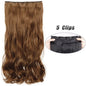 Voluminous Clip-In Hair Extensions 80cm For Fuller Long Hair Look