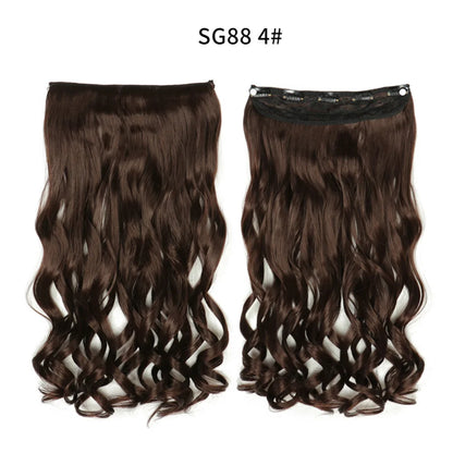 Long Clip In Hair Extensions for Length and Volume 22 Inch