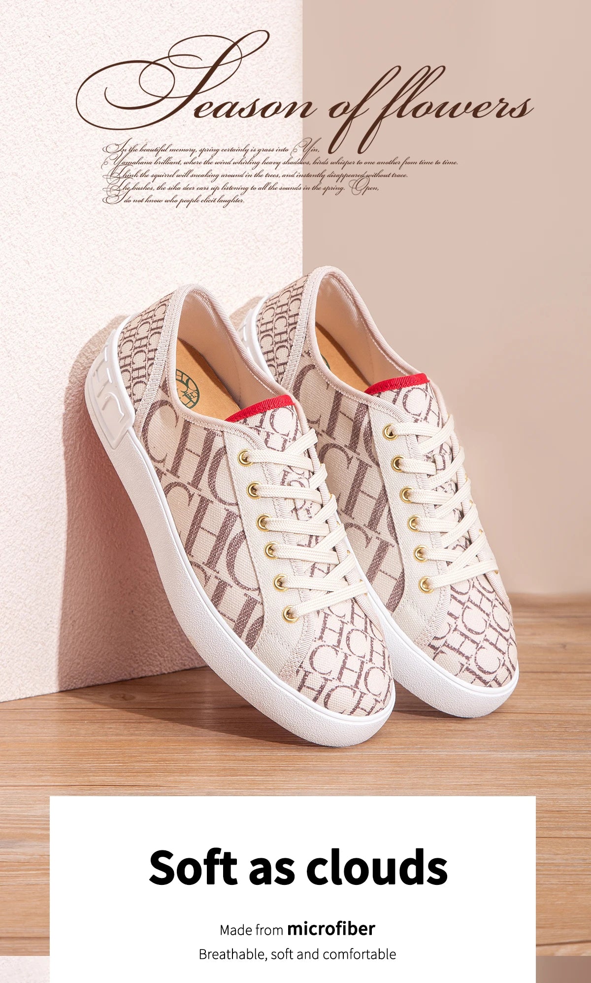 Breathable Canvas Walking Shoes for Women with Daily Cushioned Comfort
