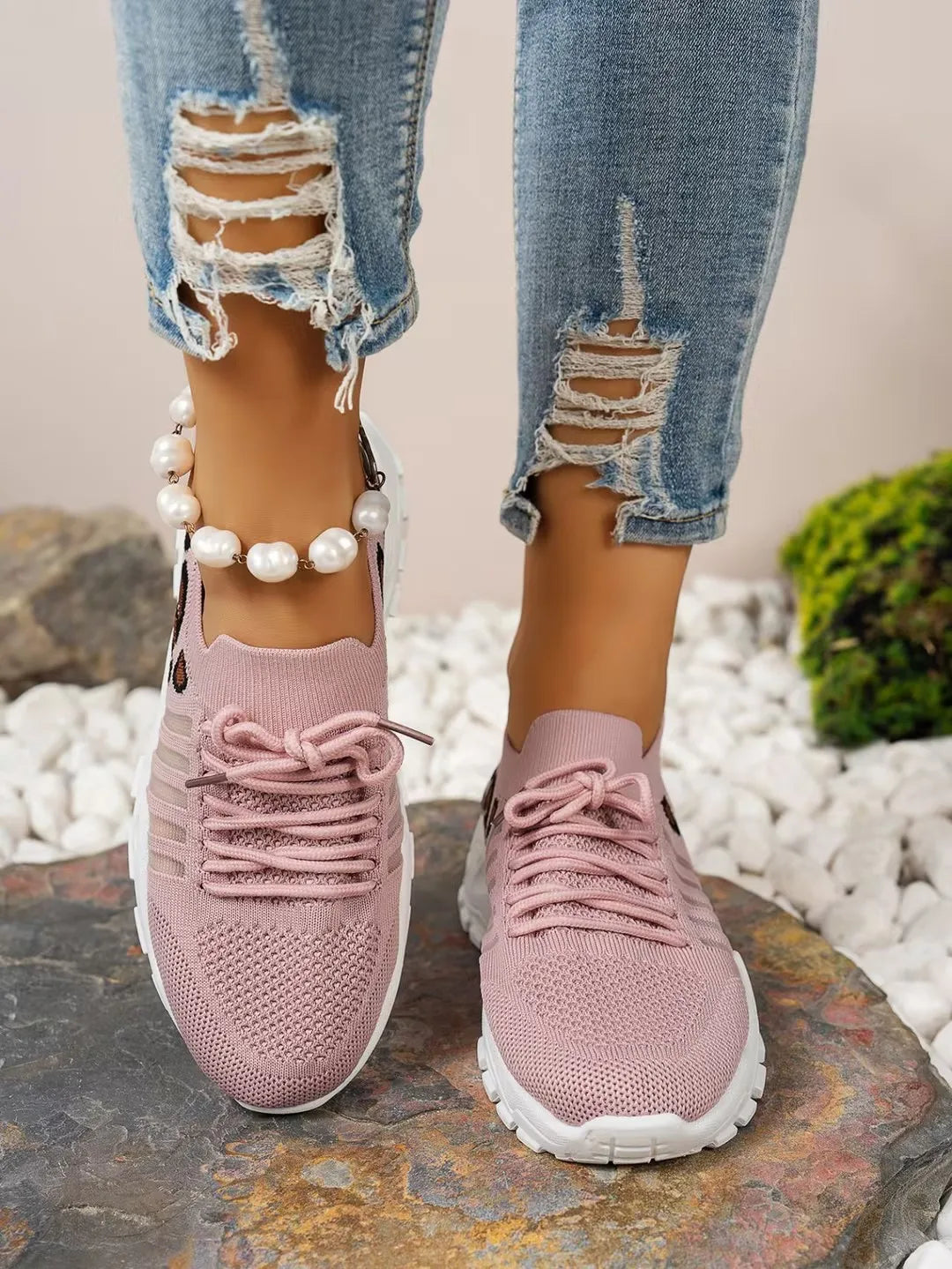 shoes woman 2025 [Leopard print sneakers] lightweight and breathable women's casual sneakers.women's shoes sale shoes