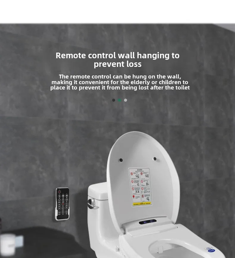 Smart Bidet Seat with Temperature Controlled Water and Drying