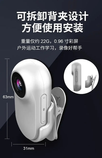 Wireless Pet Camera Collar 1080p Live Video for Cats and Dogs
