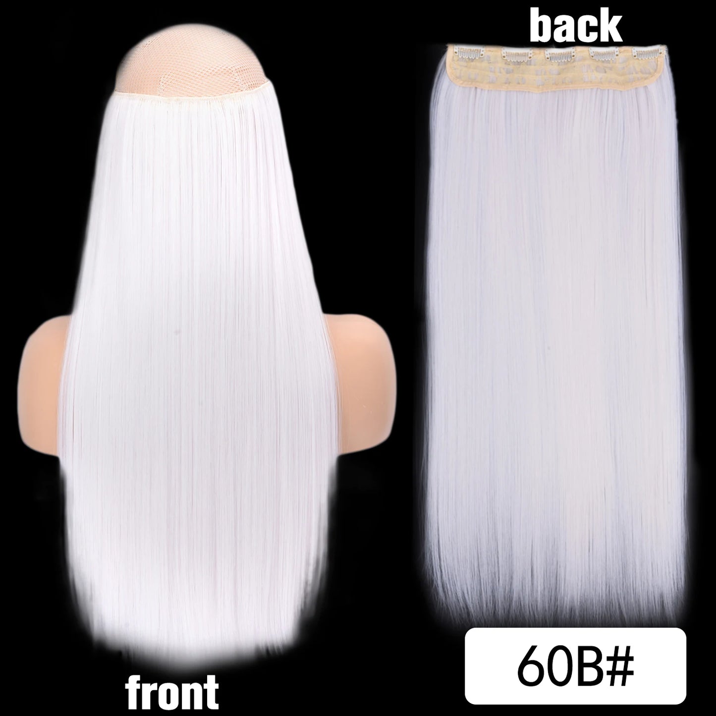 Long Clip In Hair Extensions for Length and Volume 22 Inch