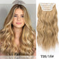 Synthetic Clip In Hair Extensions 11Color Synthetic Clip In Hair Extensions Long Wavy 4Pcs/Set Piece 11 Clip-In Hairpieces