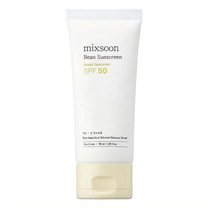 Korean Bean Cream Hydrating Skin Care Set With Centella Cleanser And Spf50 Sunscreen Featuring Soy Extract