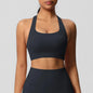Women’s Yoga Bra Crop Top Nylon Elastane Supportive Sling Back