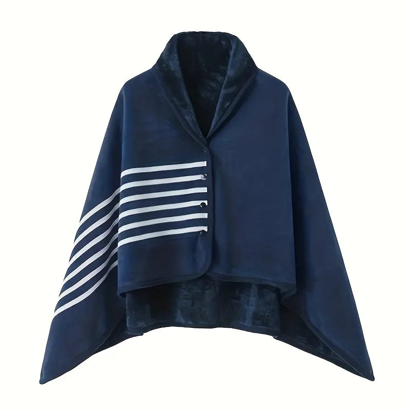 Soft Wearable Blanket Shawl for Office and Home Use Breathable Warmth