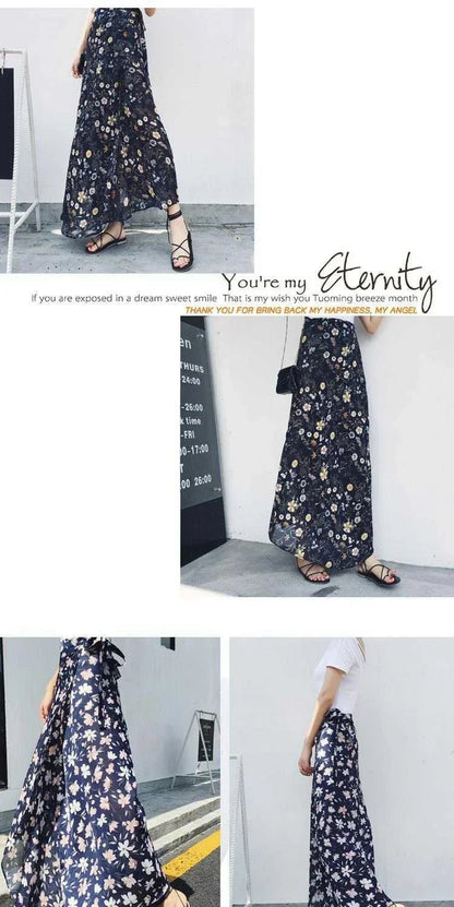 Women's Linen Skirt Wrap With High Waist A-Line Midi Silhouette And Lightweight Draping