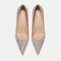 High Heels Women Star Style Sexy Red sole luxury Brand  Woman High Heels Pointed toe glitter Pumps elegant Party Shoes