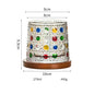 Tumbler Whiskey Glass with Base Crystal Whiskey Glasses Rotating Spinning Wine Brandy Glass Cup Drinkware for Bar Home
