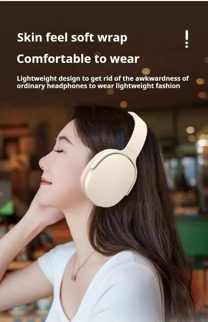 Wireless Over Ear Bluetooth Headphones With ANC And HD Mic
