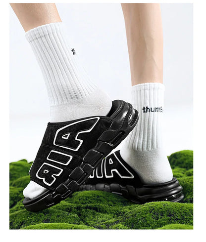Breathable Slippers with Air Cushion Sole
