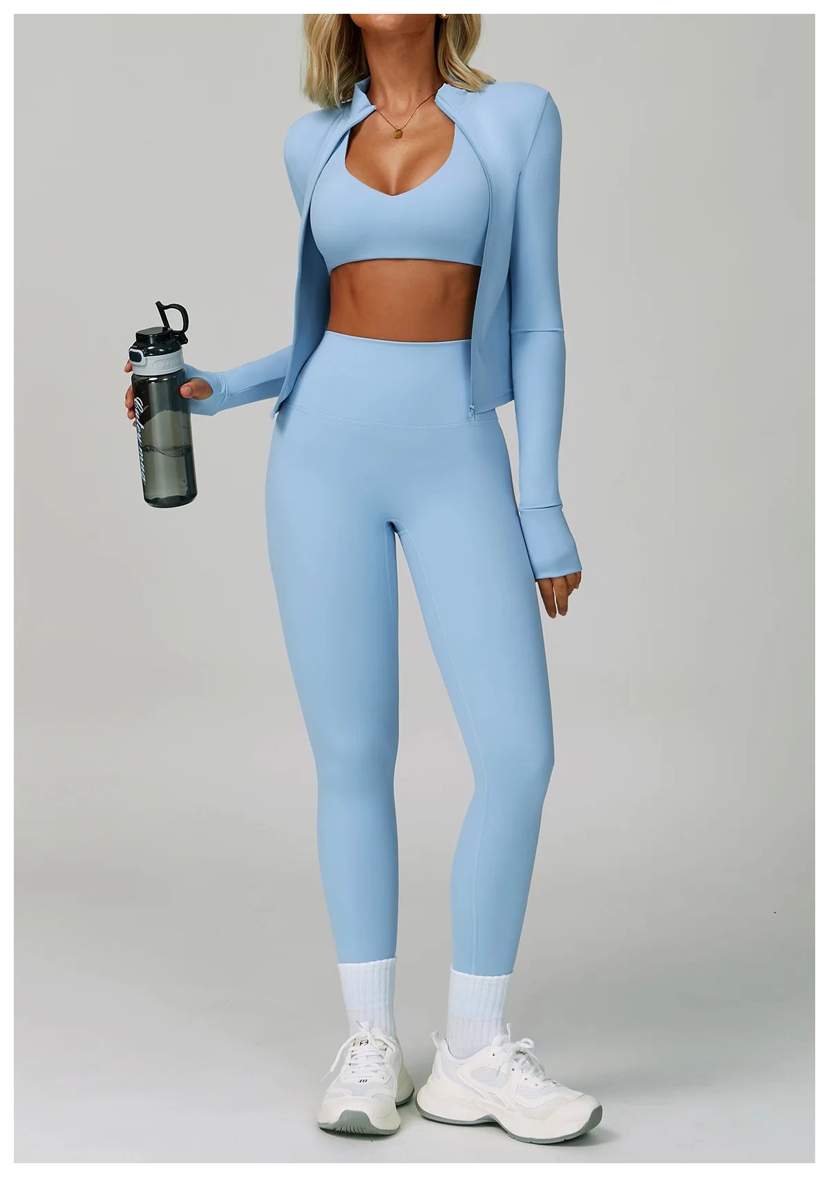 2-3PCS Yoga Suit Women Tracksuit Sports Bra High Waist Leggings Shorts Outfit Gym Set Fitness Push Up FITNESS REVOLUTION