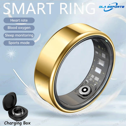 Smart ring tracking sleep heart rate and blood oxygen