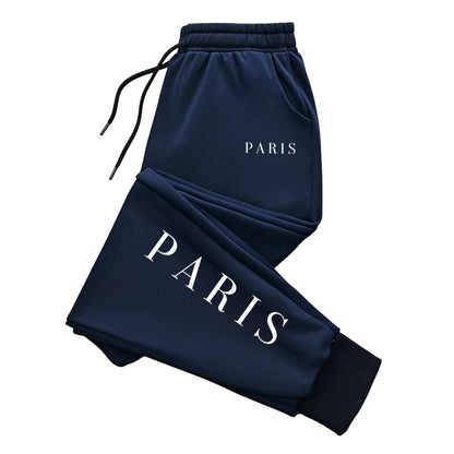 Paris Stretch Joggers for Women with Wide Waistband and Side Pockets