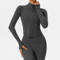 Ultra-Soft Fabrics Casual Tight Sports Jackets Women Zipper Yoga Clothes Quick-Dry Long Sleeve SPORTSWEAR REVOLUTION