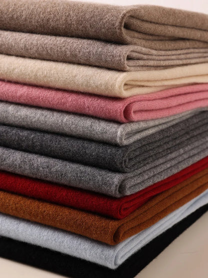 100% Wool Women Shawl Wrap Scarf Two Purposes Knitted Spring Accessories Cape Casual Soft Scarves Warm Cozy Fashion Mantles