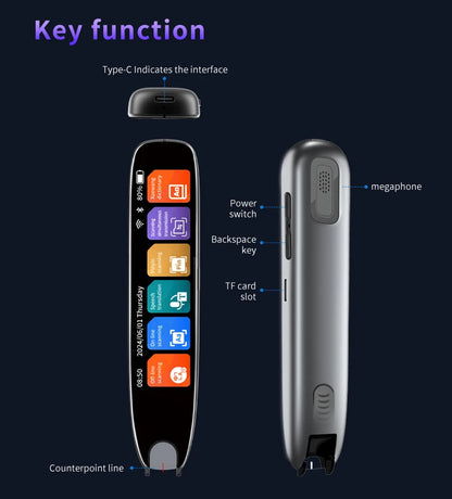 Translation Pen Scanner AI Translator For Multilingual Text