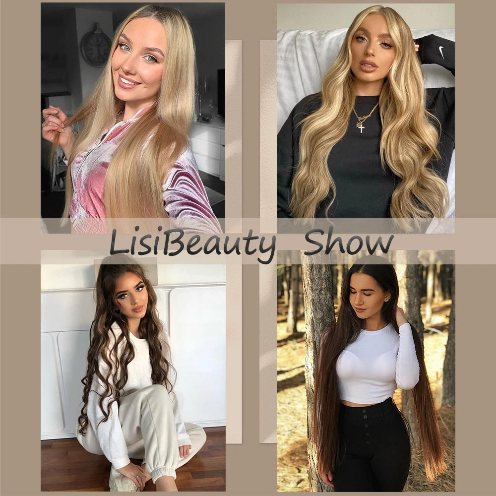 Voluminous Clip-In Hair Extensions 80cm For Fuller Long Hair Look