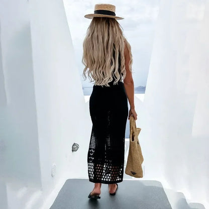 Women's two piece knitted Elegant Dress