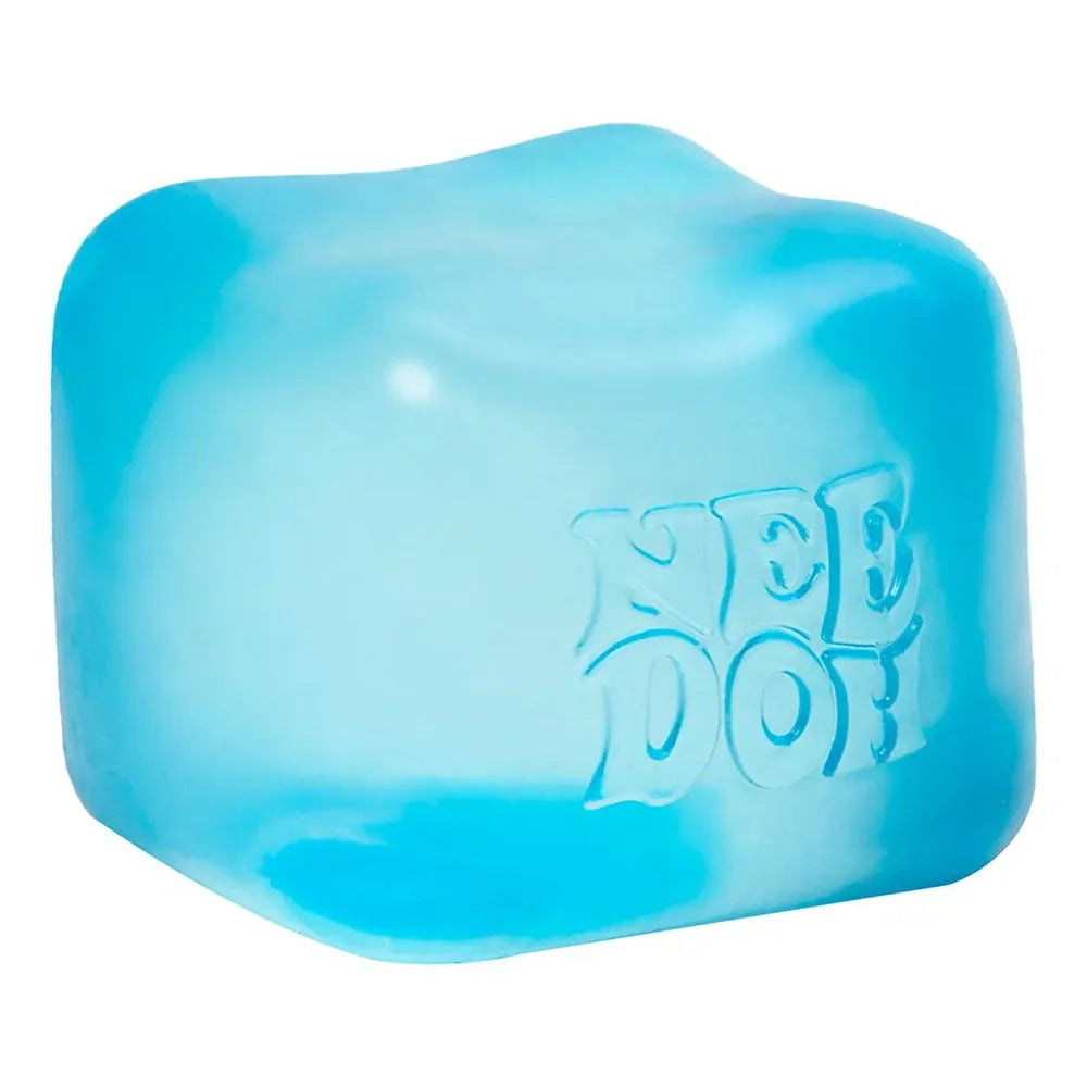 NeeDoh Jellyfish and Cube Plastic Squish Toy For Stress Relief and Sensory Play