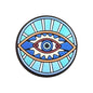 Shoe Charms for Crocs Accessories Blue Protection Eyes Shoes Charm Croc Decorations Pins Men Women Clogs Clips Badges CHARM LUXURY