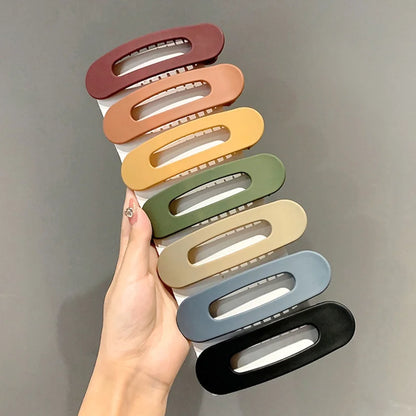 Matte Hair Clips for Bangs and Flyaway Control Gentle Grip Daily Wear