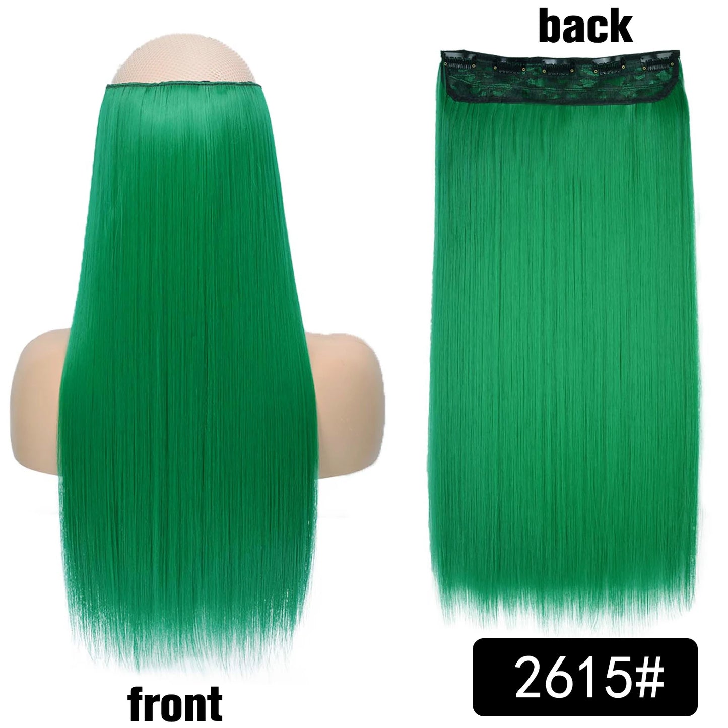 Long Clip In Hair Extensions for Length and Volume 22 Inch