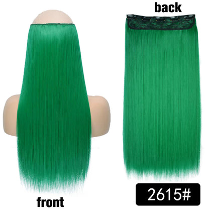 Long Clip In Hair Extensions for Length and Volume 22 Inch