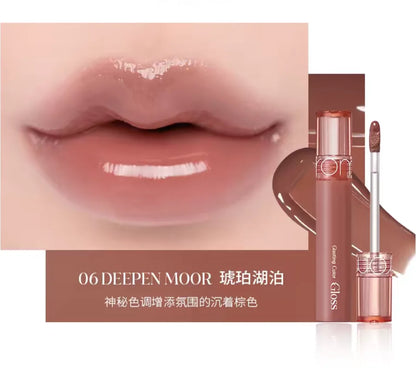 Hydrating Korean Lip Gloss with soft Shine for Mirror-Like Finish
