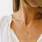Layered Heart Pendant Necklace with Crystal Bead Detailing for Everyday Sparkle and Delicate Shine