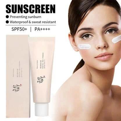 50ml Rice Sunscreen Lightweight Non-Greasy Sensitive Skin Long-Lasting Protection 2025 SUN PROTECTION CHAMPION