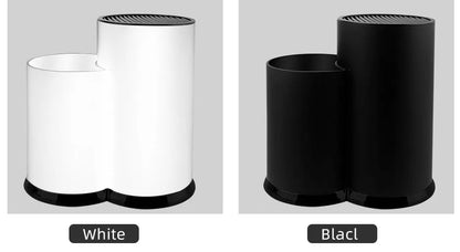 Knife holder Multi-Function Utensil stand Knife Block PP Flatware Drainer Storage Box Spoon Fork Kitchen Organizer Rack