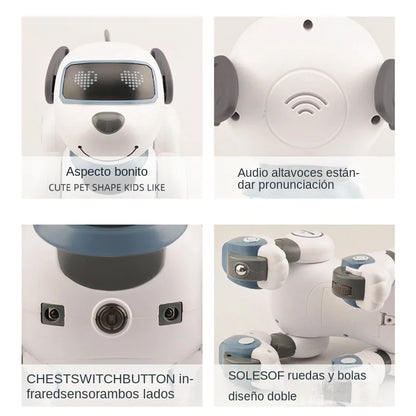 Intelligent Robot Dog - Remote Control Electronic Pet with Stunts for Kids
