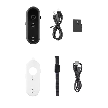 2-in-1 Pet Camera Collar - The ultimate fusion of pet POV and home security. Wireless Pet Dog Cat Collar Camera 120 Degree Wide Angle Pet Sports Action Camera Monitor For Video Records Indoor Outdoor 32GB