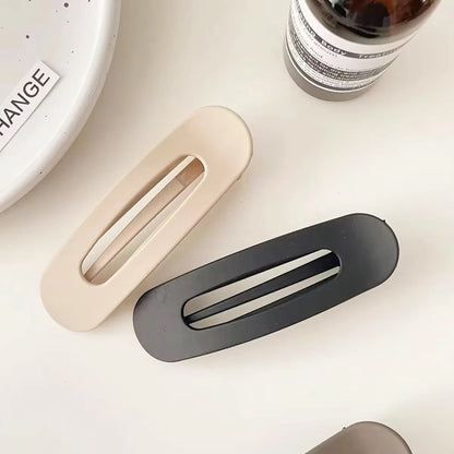 Matte Hair Clips for Bangs and Flyaway Control Gentle Grip Daily Wear