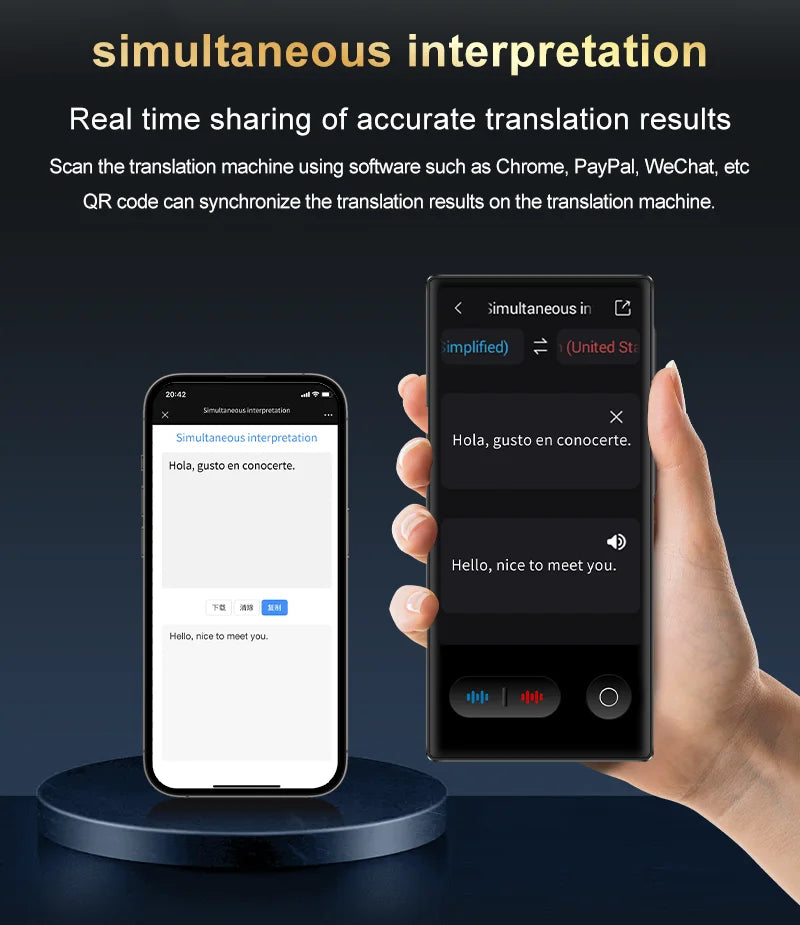 Portable AI Language Translator Device for Real Time Translation