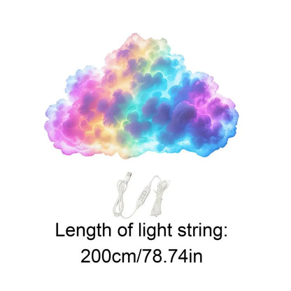 Cloud Shaped Led Ceiling Light with Color Changing Glow
