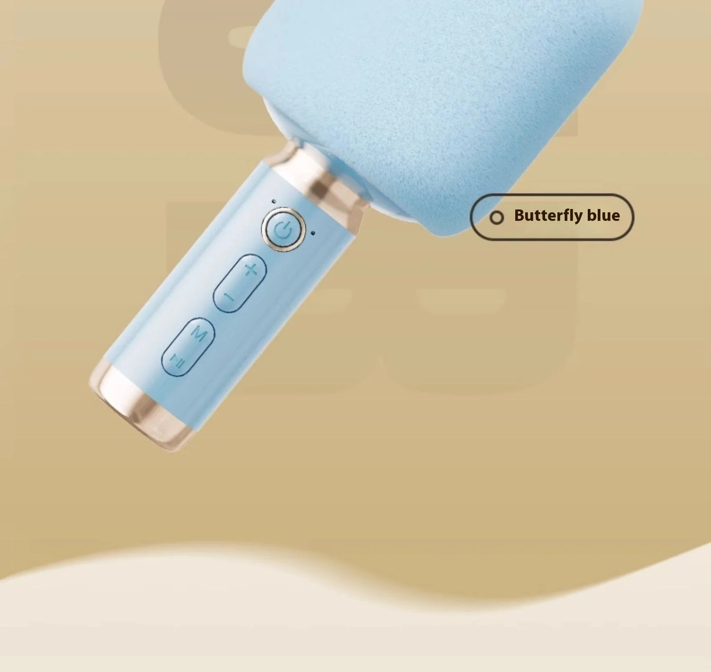 Portable Karaoke Microphone with Built-In Speaker Bluetooth 6W