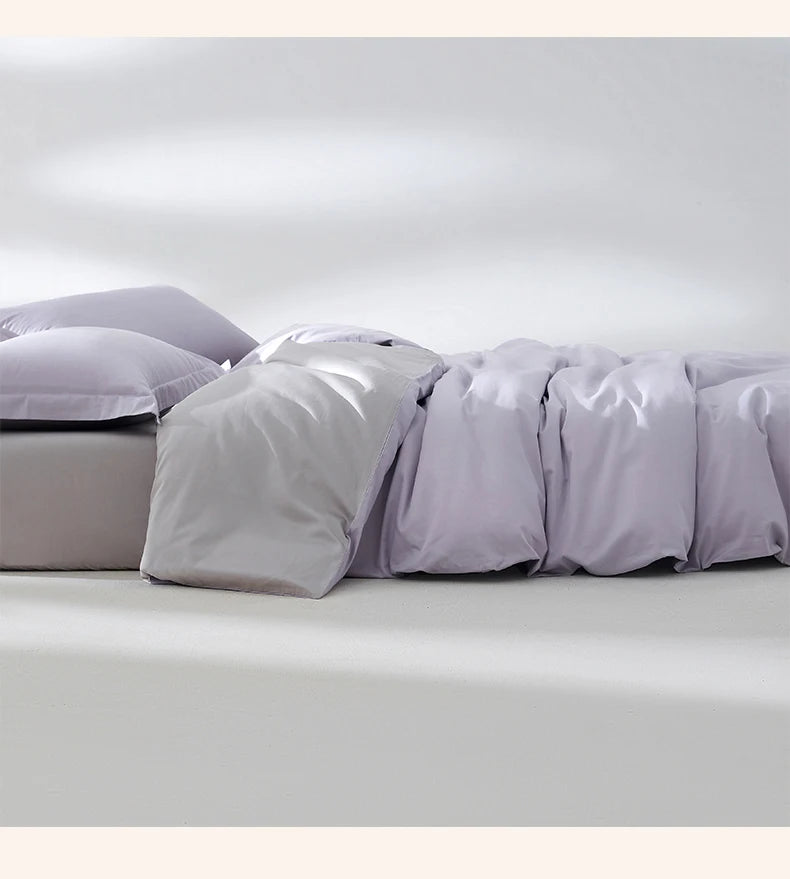 Soft Cotton Bedding Set with 800 Thread Count Duvet Cover and Sheets