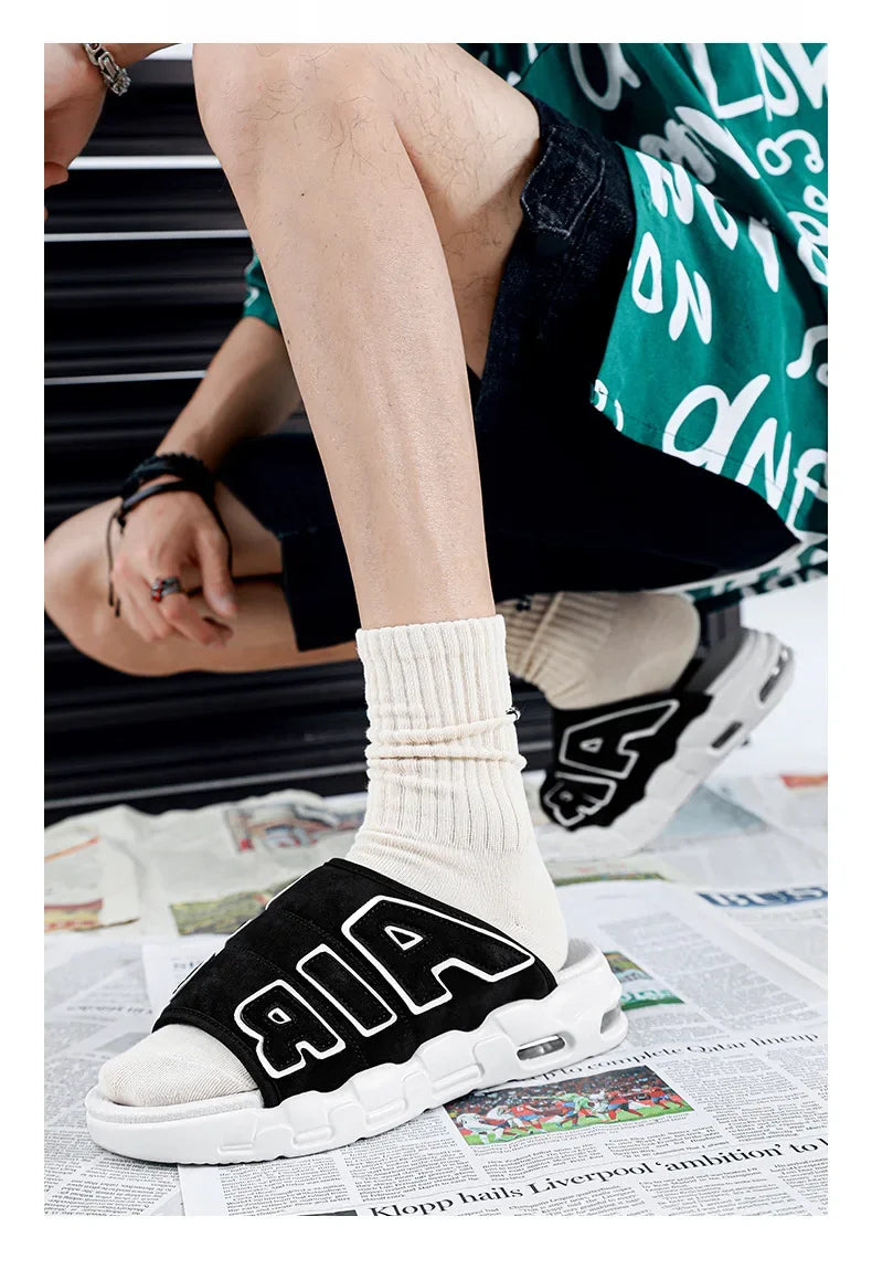 Airy Slides for Men with Lightweight Upper