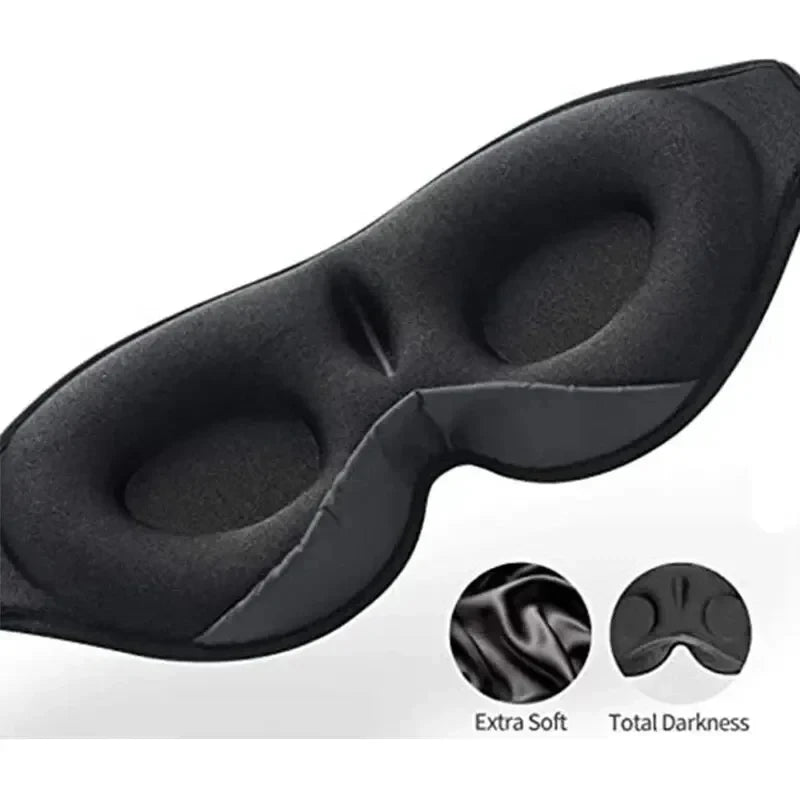 Bluetooth Soft Cotton Eye Mask Headphones With Built In HD Speaker For Deep Sleep And Relaxation