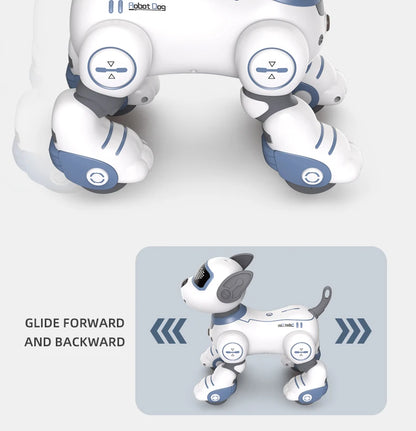 Intelligent Robot Dog - Remote Control Electronic Pet with Stunts for Kids