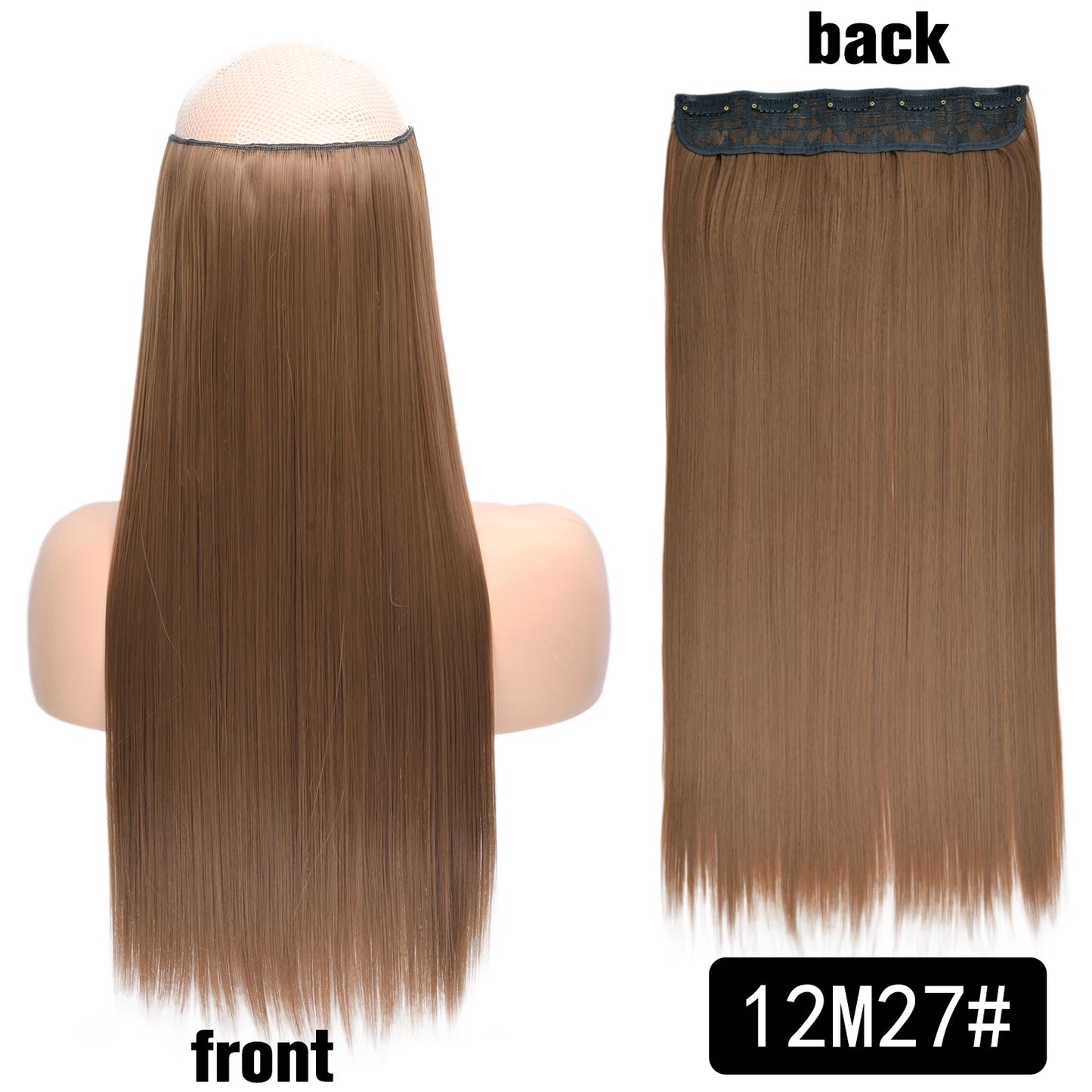Long Clip In Hair Extensions for Length and Volume 22 Inch