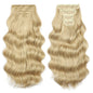 Voluminous Clip-In Hair Extensions 22 Inch Set for Length and Volume
